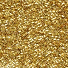 10/0 Twist Hex Cuts 250 Grams Galvanized Gold (182)