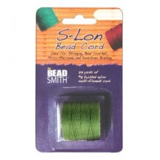 S-lon Bead Cord Tex 210 1/cd Avocado