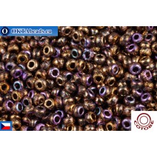 COTOBE Beads CZ 11/0 Copper Etched Rainbow (04011)