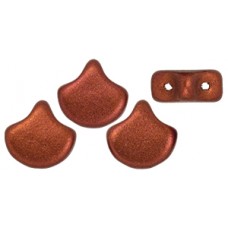 DG-8 Ginkgo бусины 7,5х7,5мм Matte Metallic Dk Copper (K0175) - 50гр