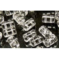 DG-7 Rulla бусины 3х5мм Crystal (00030) - 100гр