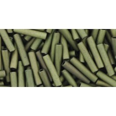 Стеклярус ТОХО 9мм Matte-Color Dk Olive (617) - 250гр