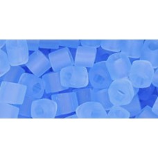 Кубик ТОХО 4мм Transparent-Frosted Lt Sapphire (13F) - 250гр