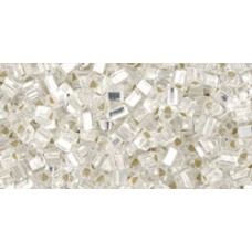Треугольный ТОХО 11/0 Silver-Lined Crystal (21) - 250гр